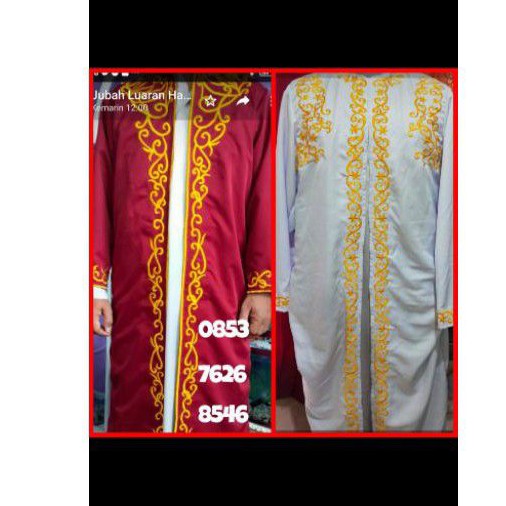 jubah luaran luar habaib ustad imam mesjid