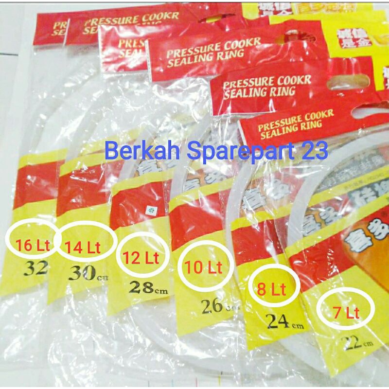 Karet Seal Panci Presto 3 Liter 4 Liter 18 Cm Vicenza / Maxim