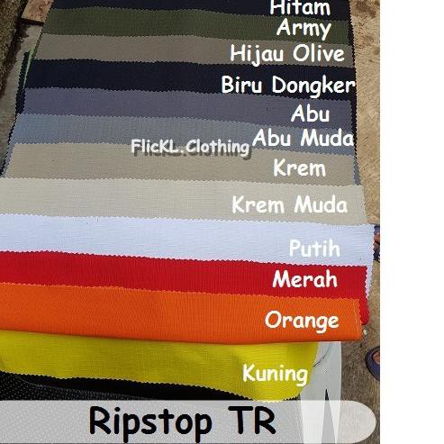 ➾ Bahan Kain Tornado Ripstop TR Cotton Katun ☪