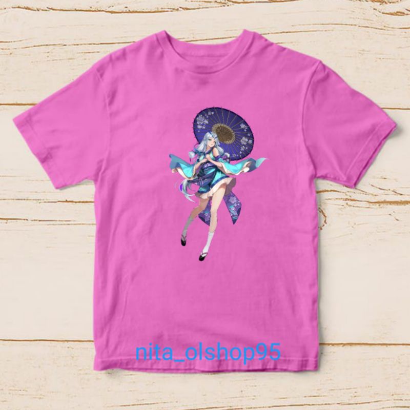 baju anak mobile legends kaos Hero kagura