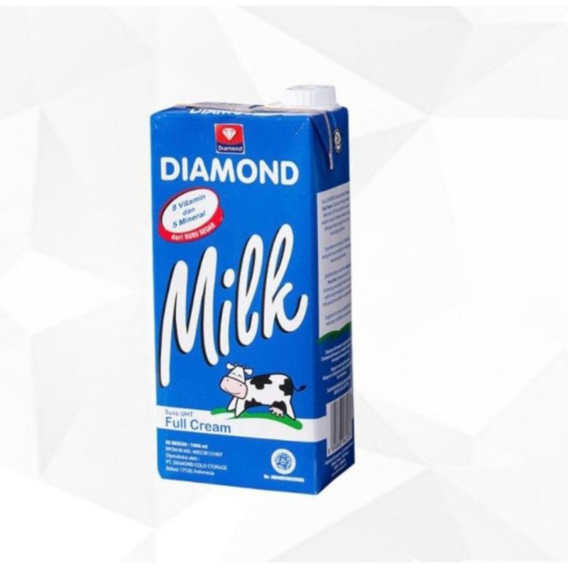

Susu Diamond Milk UHT Full Cream
