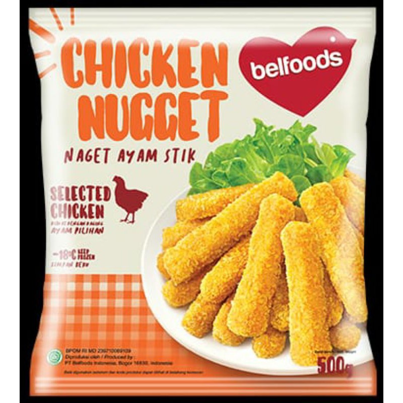 

Bellfoods-Nugget Stik 500gr