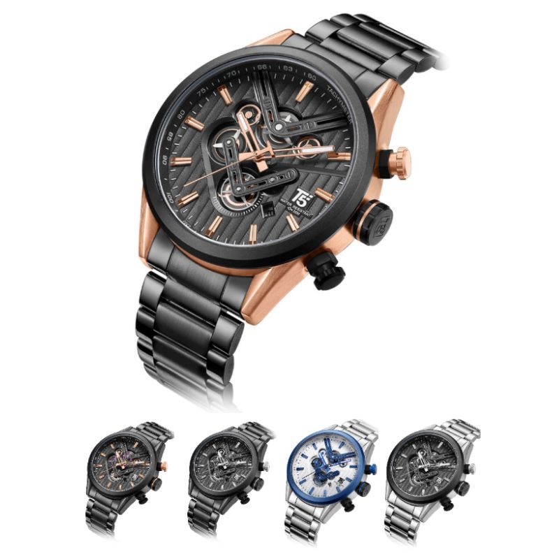 Original TermurahJam Tangan Pria T5 H3628 G Original Waterresist