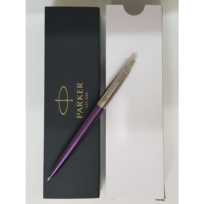 

Pulpen Parker New Jotter Victoria Violet ( Ungu ) CT Klip Silver promo