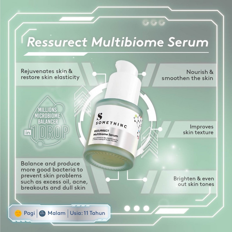 SOMETHINC RESURRECT Multibiome Serum SKIN SOLVER Serum