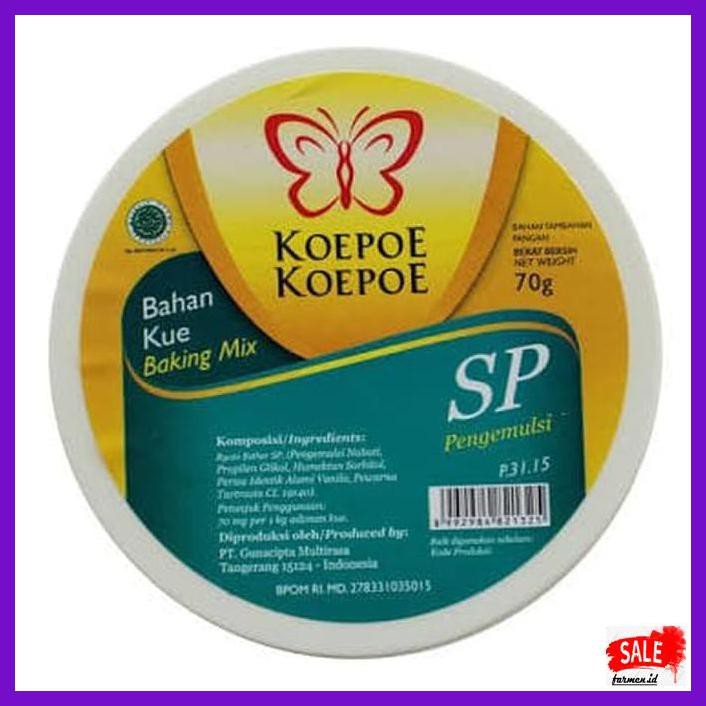 

DERPOWBAKING- SP KOEPOE KOEPOE / CAKE EMULSIFIER @70GR -ASLIII.