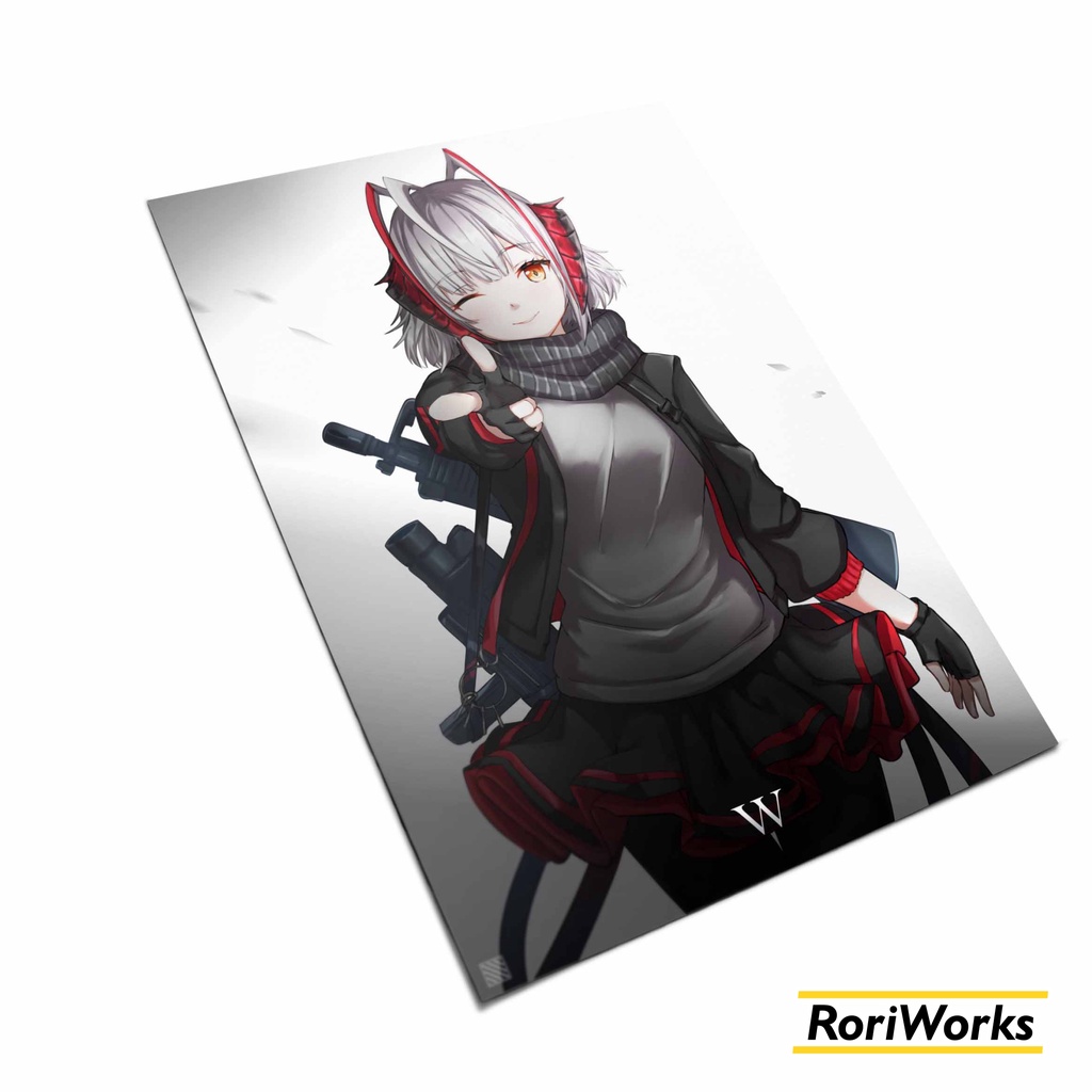 Poster Anime - W Arknights