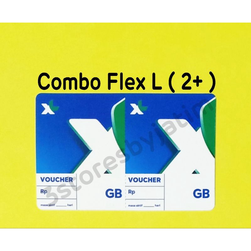 Voucher Kuota Data XL Combo Flex L (2+)