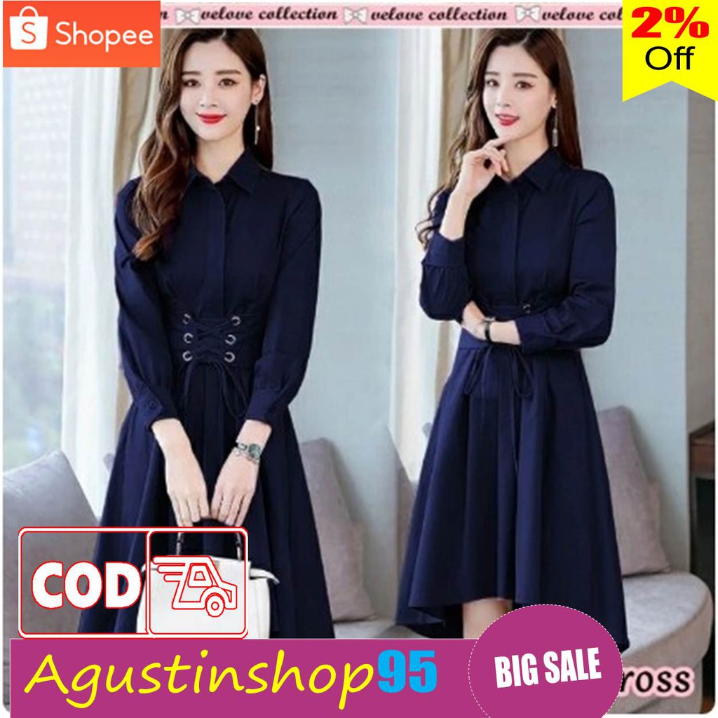DRESS NATAL WANITA / CASUAL DRESS / DRESS KONDANGAN / DRESS PESTA SETELAN BAJU TAHUN BARU 2020