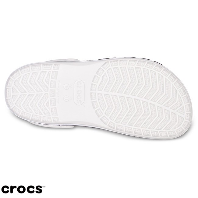 Crocs Baya Clog / Sandal Unisex  / Sandal Crocs /  Baya Clog / Sandal Pria / Crocs Baya / Sepatu Sandal Perawat - White -205089-126