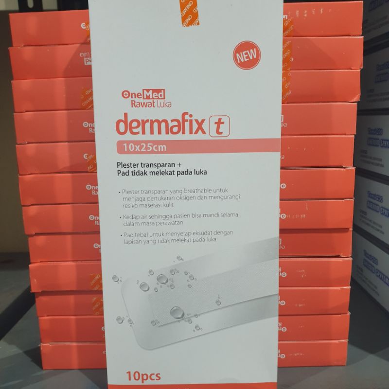 Dermafix 10x25 Transparan Plester Luka Anti Air Dermafix t 10 x 25 cm Penutup Luka Operasi