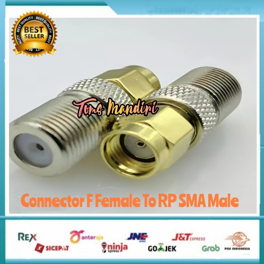 Connector Adapter F Female TO RP SMA Male