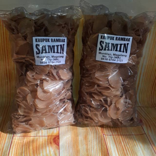 

Krupuk rambak SAMIN 1kg