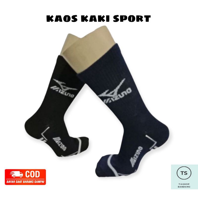 Kaos Kaki Olahraga MZN Panjang || Kaos Kaki Sport Tebal Pria dan Wanita || Kaos Kaki Sepakbola