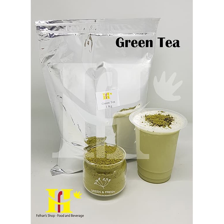 

(1 KG) GREEN TEA PREMIX MILKSHAKE / BUBBLE POWDER DRINK