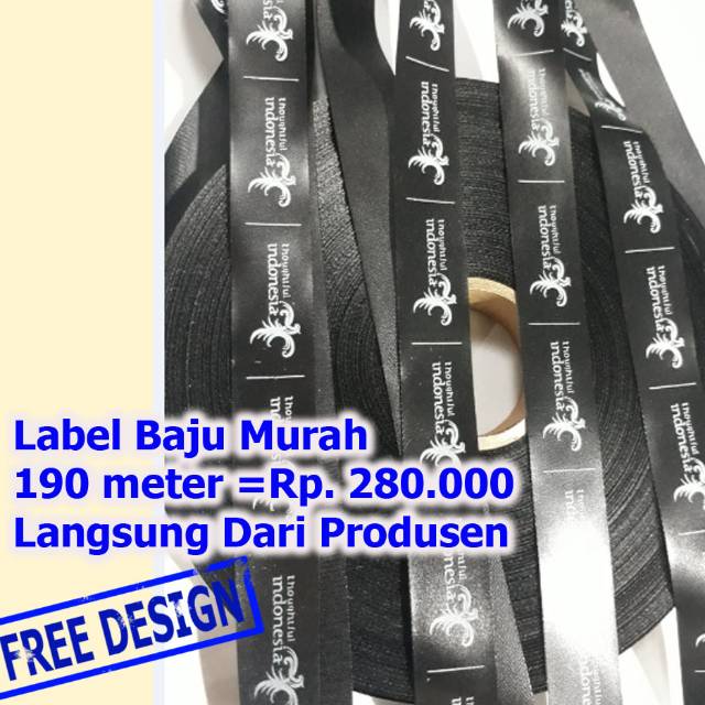 

Label Baju Label Hijab / Produk murah Roll Besar Langsung dari Produsen