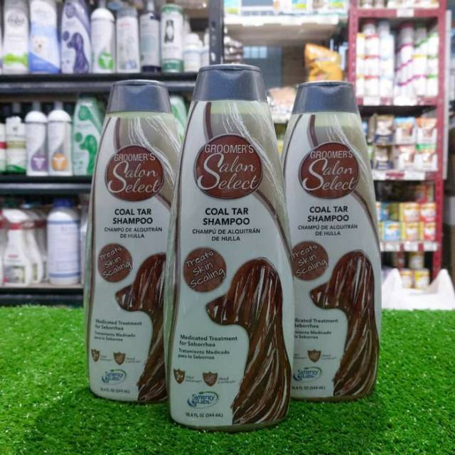 Shampoo Groomer S Salon Select Coal Tar Dog 544ml Treatment Seborhea Shopee Indonesia