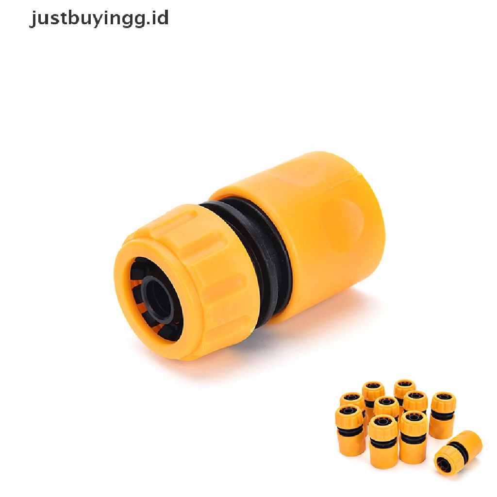 [justbuyingg.id] New ABS Garden Water Hose Pipe Connector Tubing Fitting Garden Wash Coupler ID