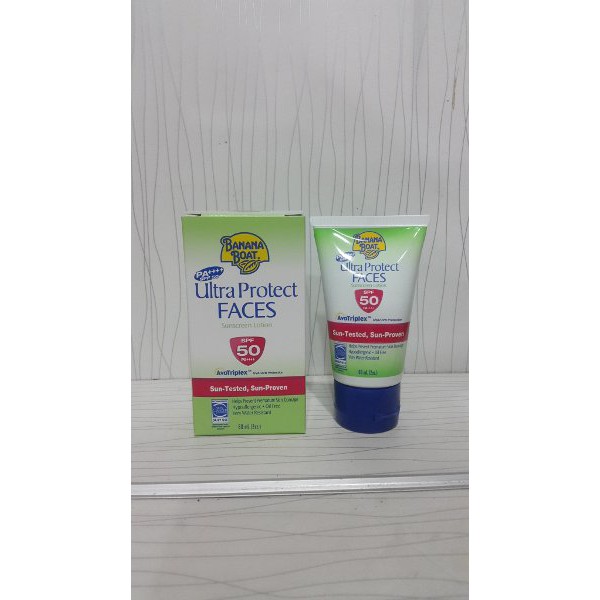 TERLARIS   Banana Boat Ultra Protect Faces SPF 50 60ml