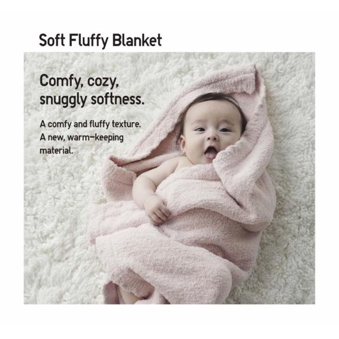 GOOD SELIMUT BAYI UNIQLO SOFT FLUFFY DEAL DFG6156FG