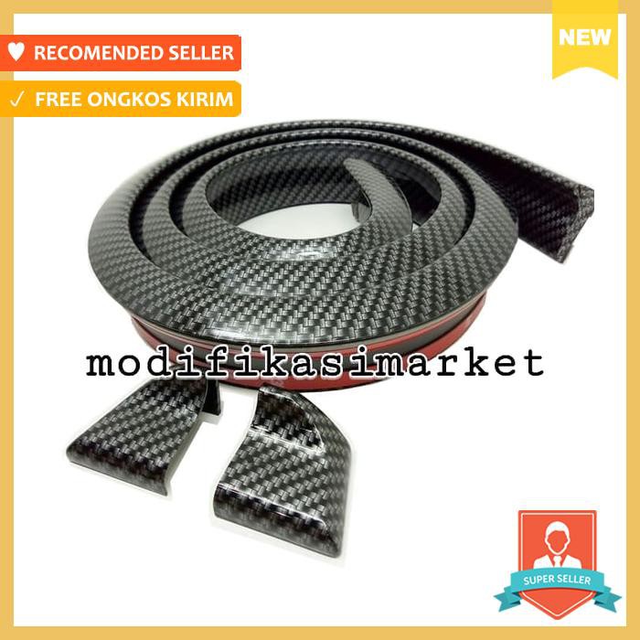 Multideflektor ducktail lips bumper carbon / samurai ducktail carbon