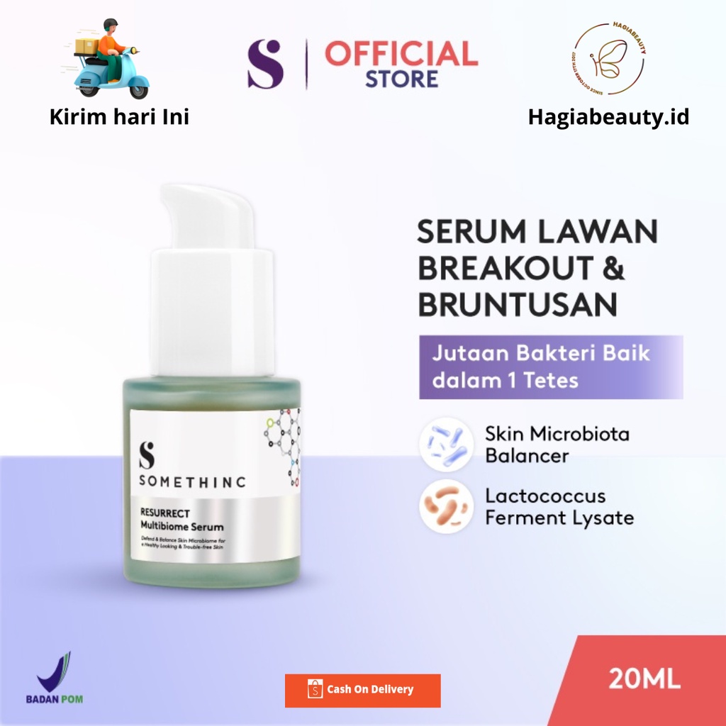 BISA COD - SOMETHINC RESURRECT MULTIBIOME SERUM