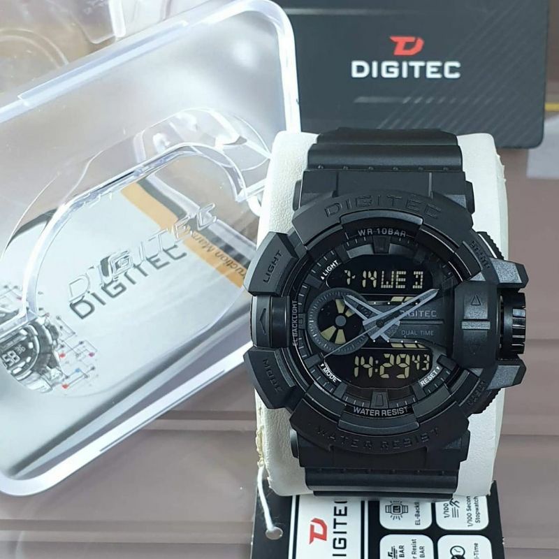 JAM DIGITEC BLACK DUAL TIME