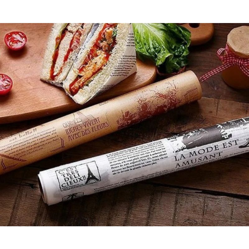 Baking paper motif koran /Cooking Paper / baking paper motif / baking paper roll