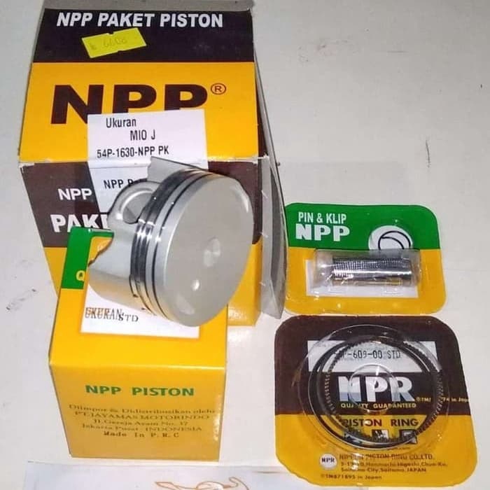 Piston/Seher Kit NPP Mio J/Soul GT/X Ride Over Size/OS 0/25/50/75/100