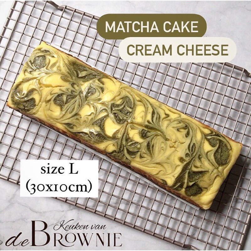 

Matcha Cake Cream Cheese size L