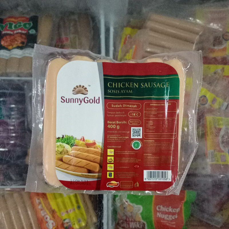 

Sunny Gold Chicken Sausage 400 gr