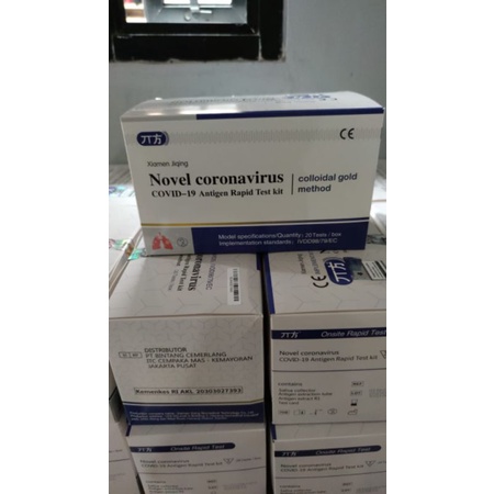 Rapid Antigen Saliva NOVEL Air Liur