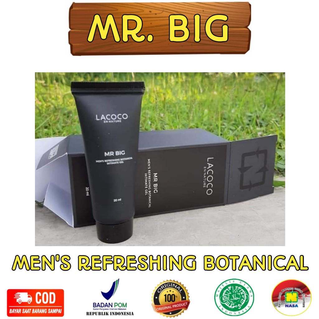 MR. BIG PEMBESAR P- Mr.Big lacoco nasa-Mr.Big herbal oles-Pembesar khusus pria-Obat pembesar pria