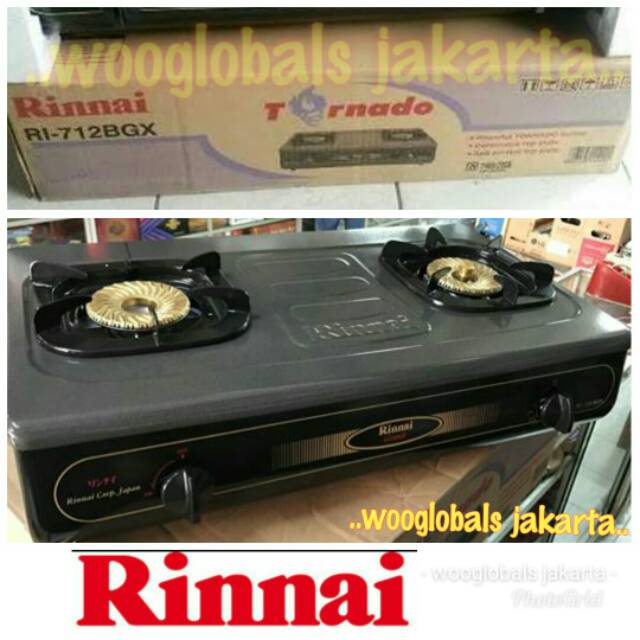 Kompor Rinnai Ri 712 Bgx 2 Tungku Api Lilin Tornado Burner Kuningan Body Besar Grande Series Sni Shopee Indonesia