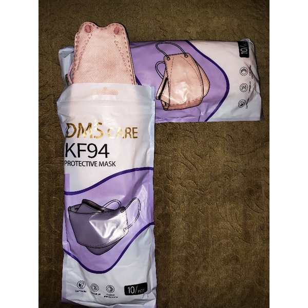 MASKER MURAH DMS CARE (DELICATE PINK)  KF94 4PLY PROTECTIVE MASK