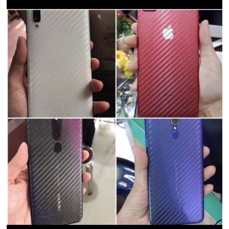 REALME NARZO 50A,REALME NARZO 50I SKIN KARBON ANTI GORES BELAKANG REALME NARZO - BENUA DUNIA