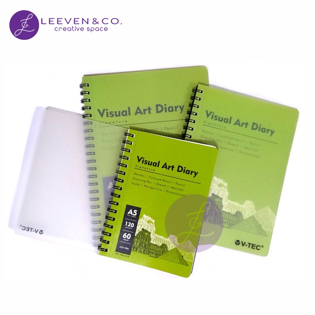 

V-TEC VISUAL ART DIARY 60SHEET/120GSM