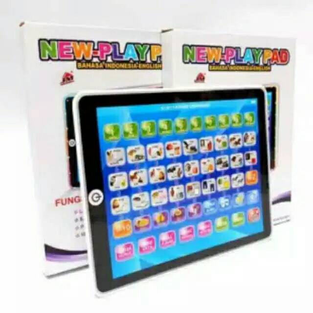 MAINAN NEW PLAY PAD~EDUKASI MENGENAL ANGKA ~ HURUF ~SPELLING DAN MODE PERTANYAAN FREE BATRAI