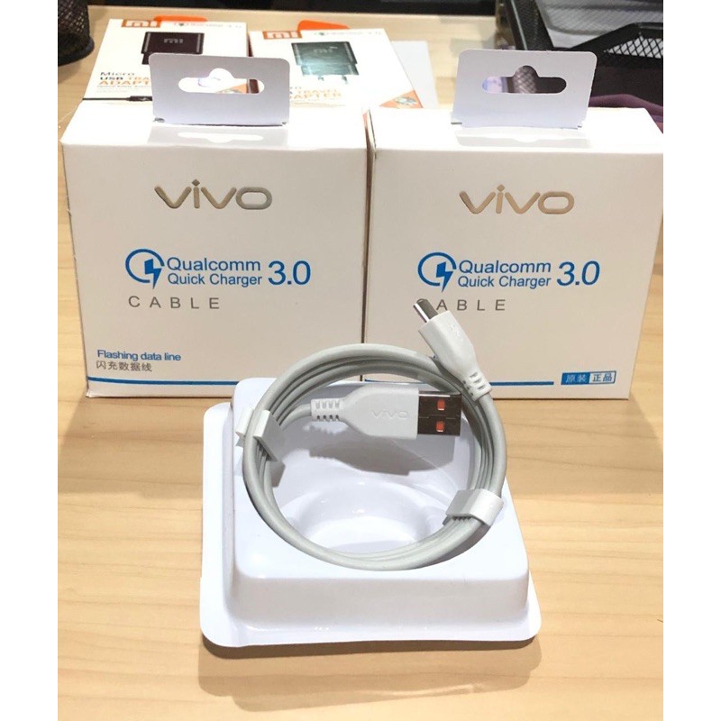 KABEL DATA VIVO TYPE C ORIGINAL QC 3.0 SUPPORT FAST CHARGING KABEL CHARGER VIVO