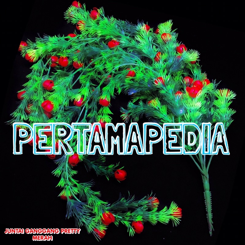 JUNTAI GANGGANG PRETTY PRITI/Bunga Plastik/Bunga Gantung/Bunga Hiasan/Bunga Dekorasi/Bunga Tempel-3