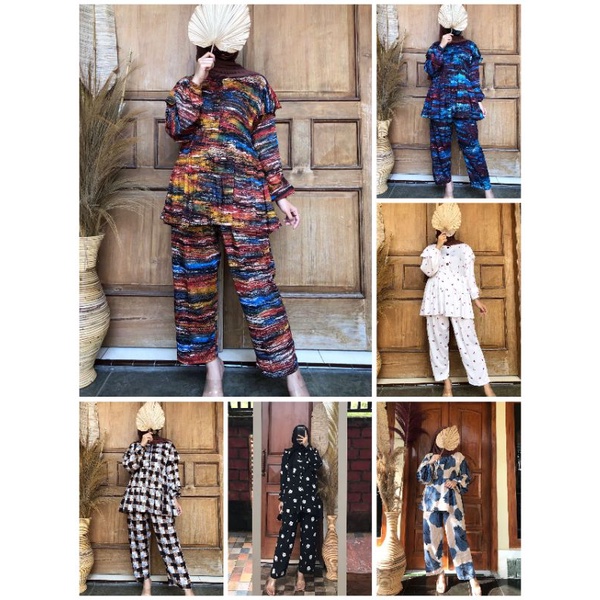 ONE SET RAYON VISCOSE KEKINIAN