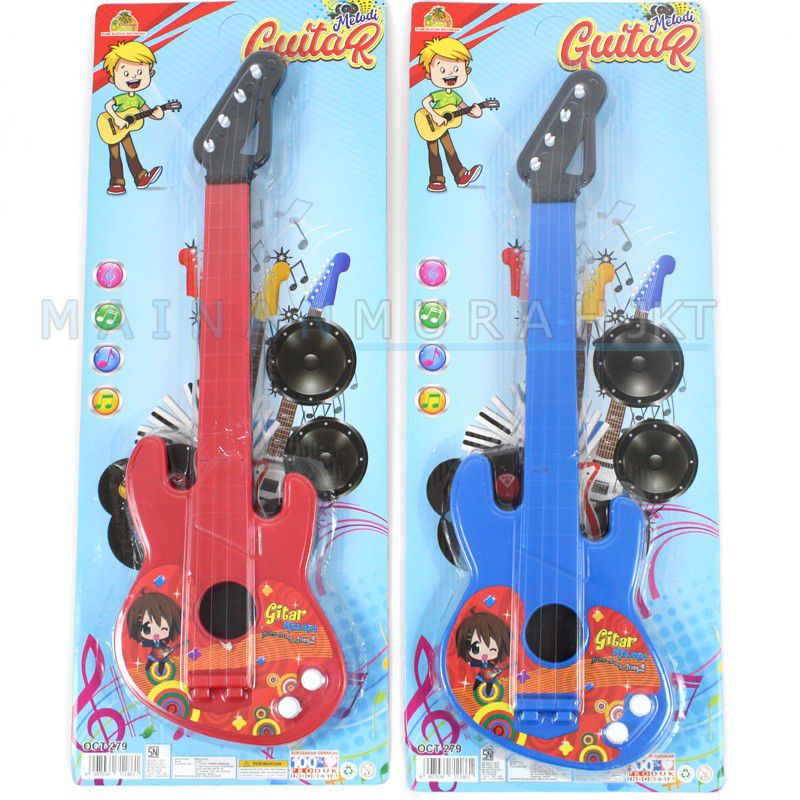 MAINAN ANAK GITAR MELODI, MAINAN GITAR GITARAN OCT307