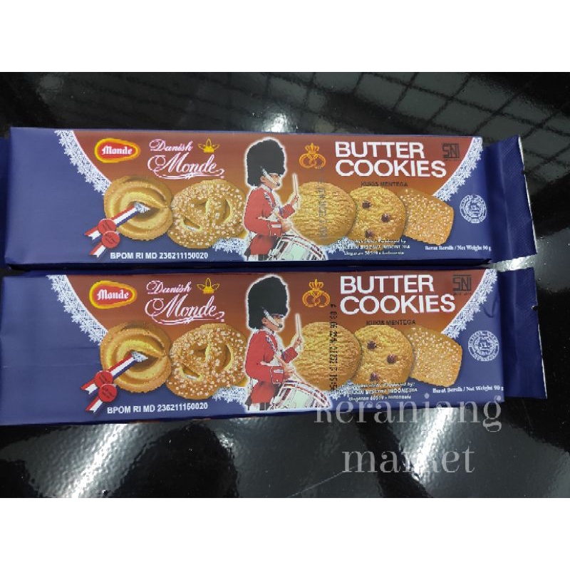 

keranjangmarket Monde butter cookies 90gr