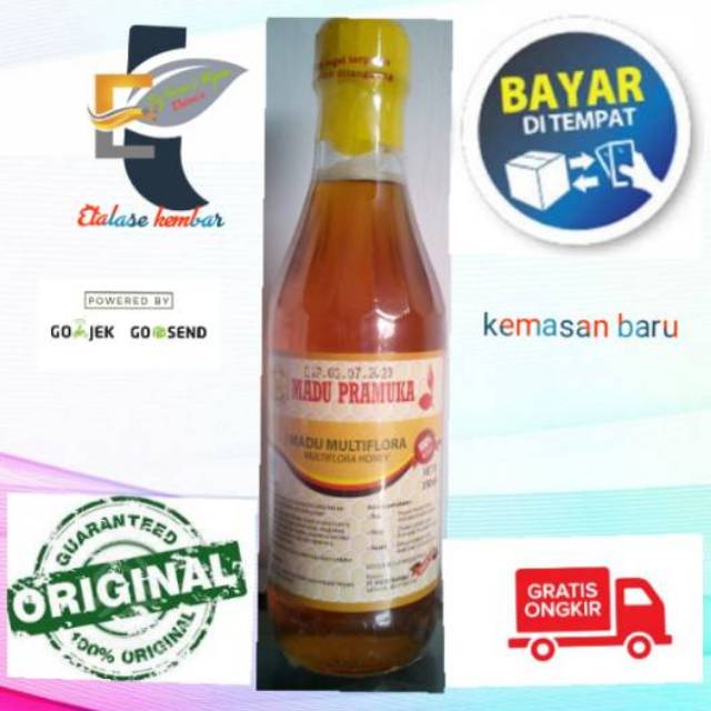 

Madu Multiflora 350ml dari Madu Pramuka