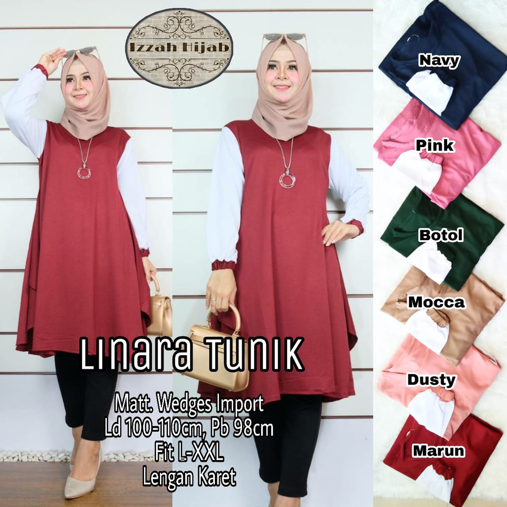 LINARA TUNIK BY IZZAH HIJAB