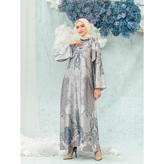 Clarissa Dress - Cloud Gray By Wearing Klamby