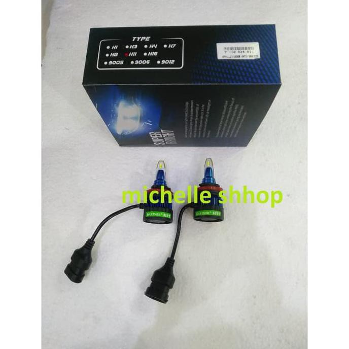 STAR FOG LAMP LED GARTNER MXIS H11 MOBIL ALL NEW XENIA #9