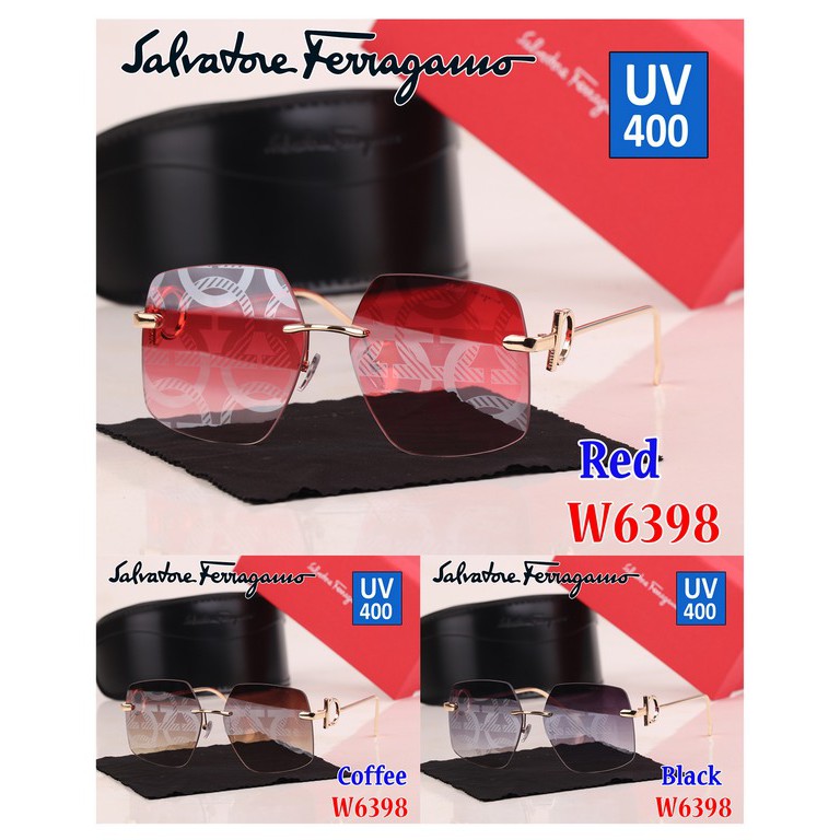 CK03 Glasses S4LV4T0R3 F3R4G4M0 ( UV-400) W6398 KACAMATA WANITA IMPOR
