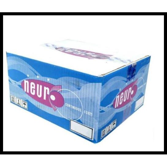 

Khoiri.Olshop | Grab/Gojek - Kertas Printer Continuous Form Neuro 9,5 X 11 Hvs 1 Ply