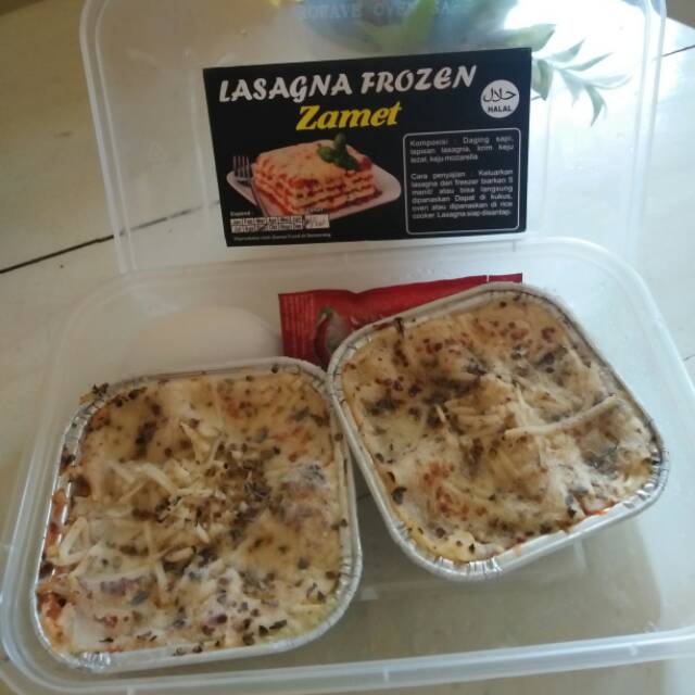 

Lasagna frozen